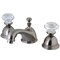 Kingston Brass KS3968WCL 8" Widespread Bathroom Faucet, Brushed Nickel KS3968WCL - alternate 1